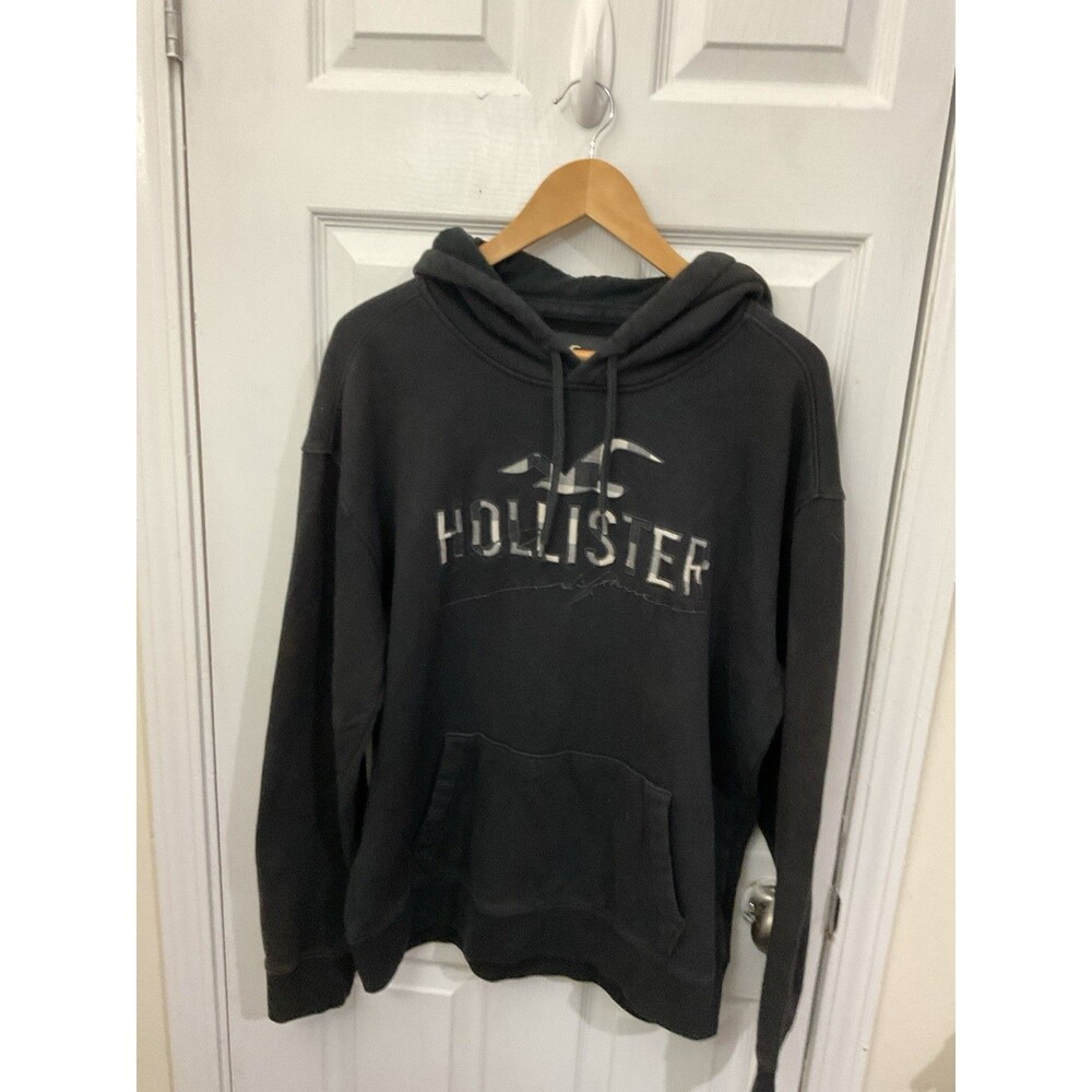 Hollister California Men’s Large Black Sweatshirt